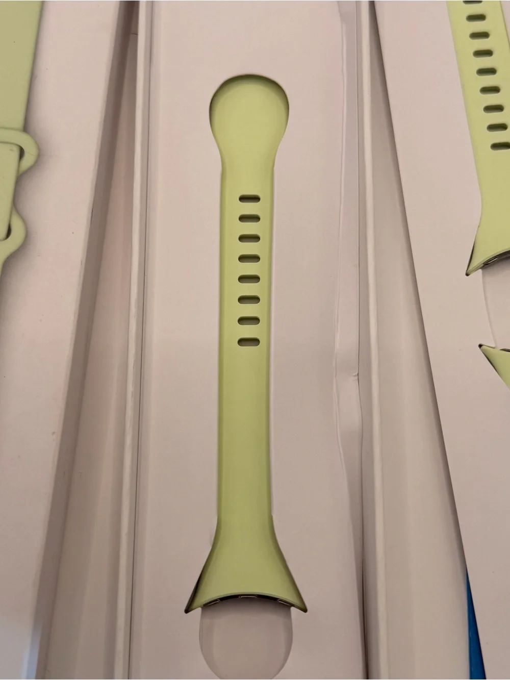 Google Active Pixel Watch OEM Band - Lemongrass, Large & Small Size